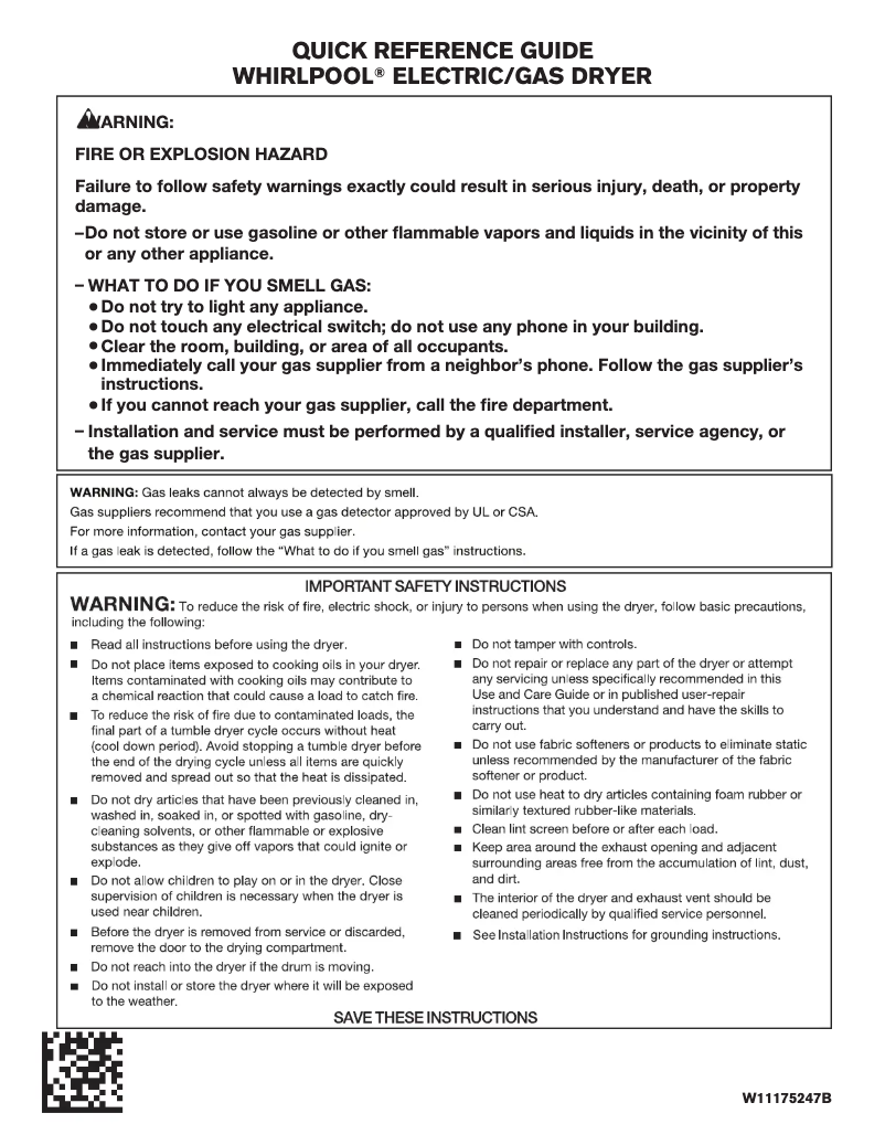 Página 1 del manual Manual de usuario Whirlpool WGD8120HC