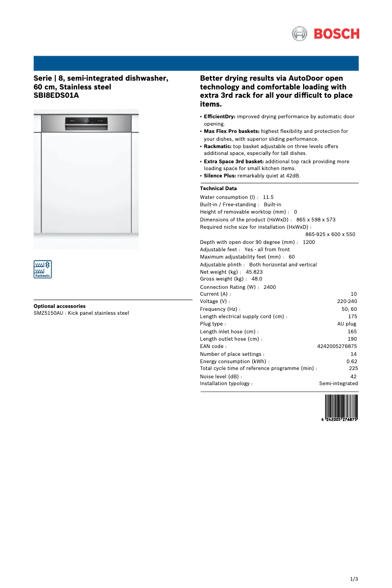 Imagen de la primera página del manual del dispositivo SBI8EDS01A
