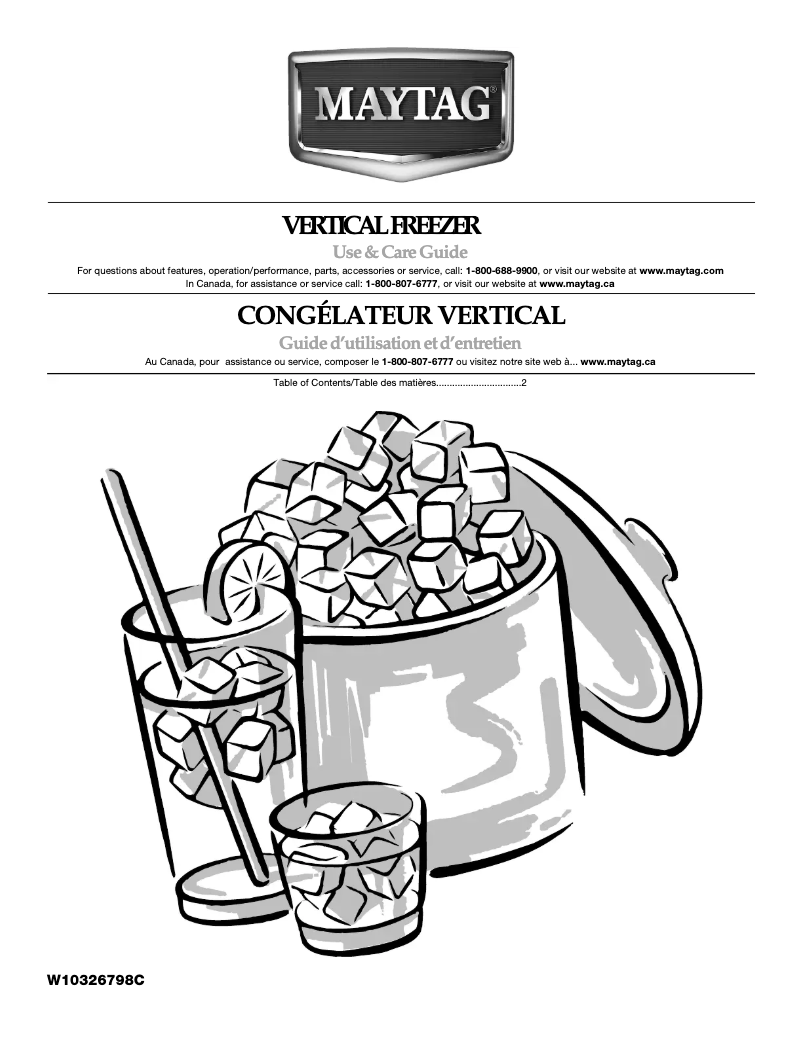 First page image of the manual for MQF2056TEW