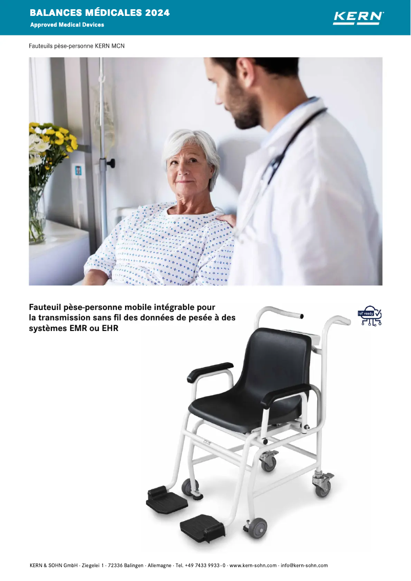 Page 1 de la notice Brochure Kern TMCN 200K-1M-A