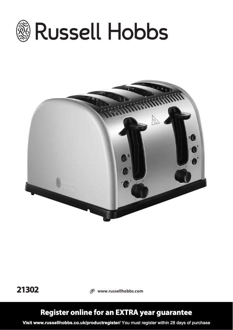 Page 1 de la notice Manuel utilisateur Russell Hobbs 21302