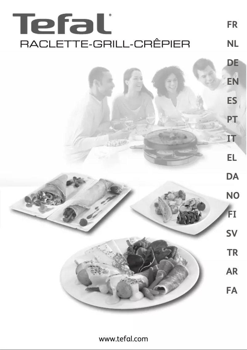 Page n°1 - Manuel utilisateur Tefal RE123102