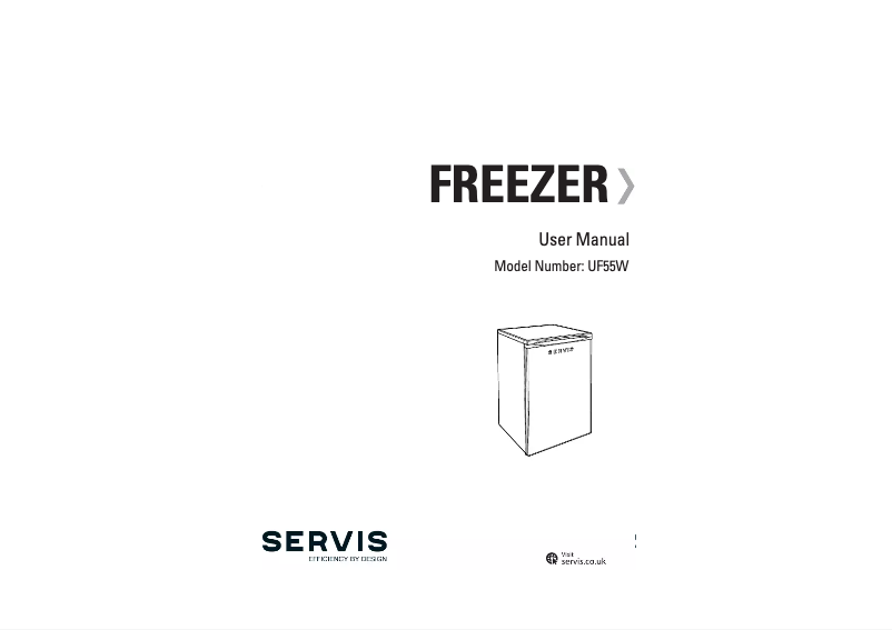 Image de la première page du manuel de l'appareil UF55W