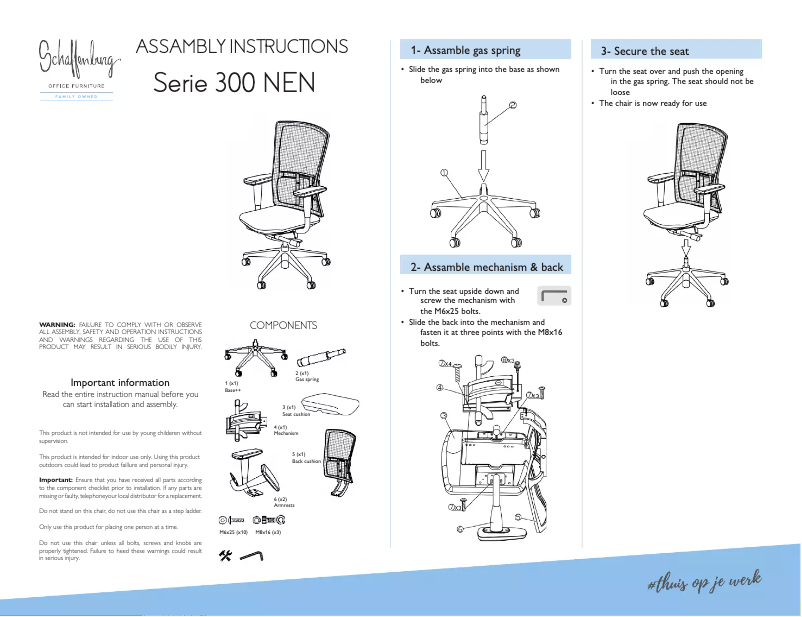 Image de la première page du manuel de l'appareil 300 NEN