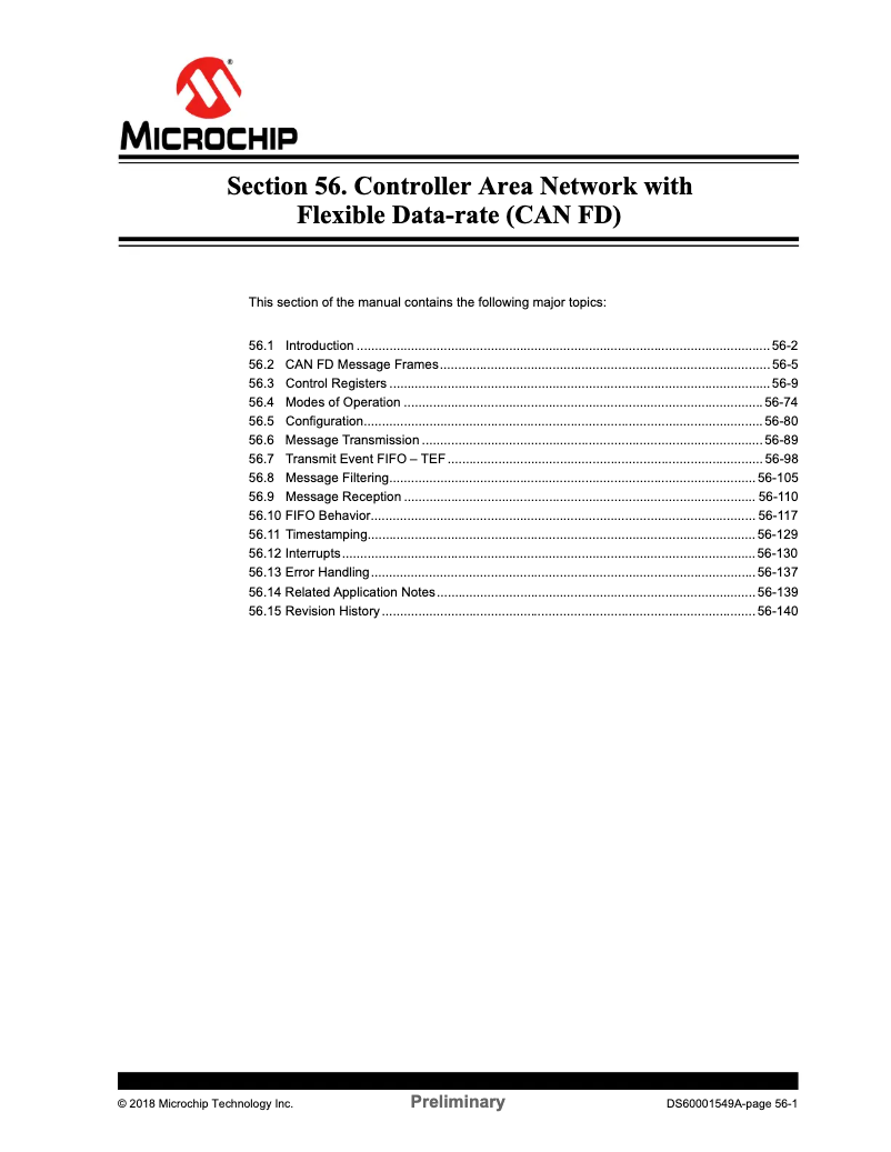 Page 1 de la notice Manuel utilisateur Microchip PIC32MK0512MCM100
