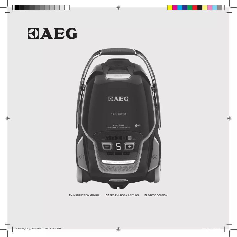 Page n°1 - Manuel utilisateur AEG UOALLFLOOR