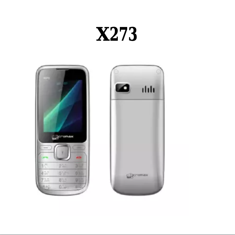 Page 1 de la notice Manuel utilisateur Micromax X273