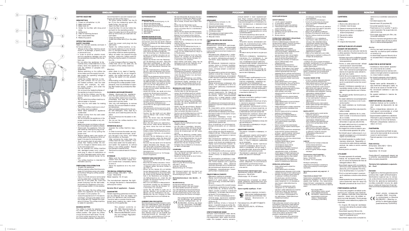 Page n°1 - Manuel utilisateur Vitek VT-1509 BK