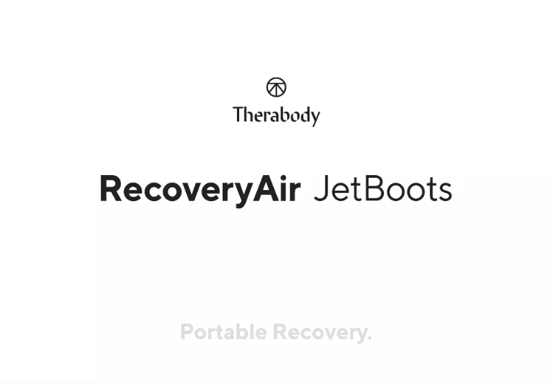 Page n°1 - Manuel utilisateur Theragun RecoveryAir JetBoots