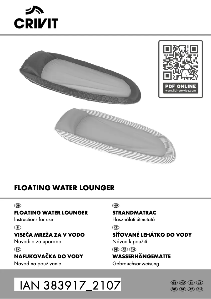 Image de la première page du manuel de l'appareil IAN 351806