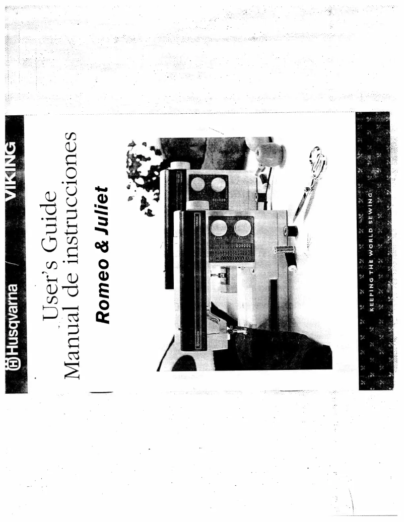 Page n°1 - Manuel utilisateur Husqvarna Romeo and Juliet