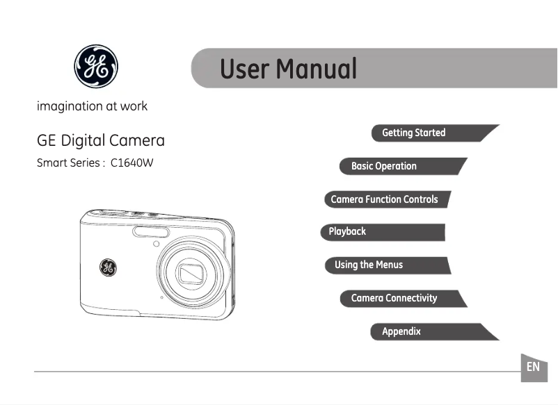 Image de la première page du manuel de l'appareil C1640W