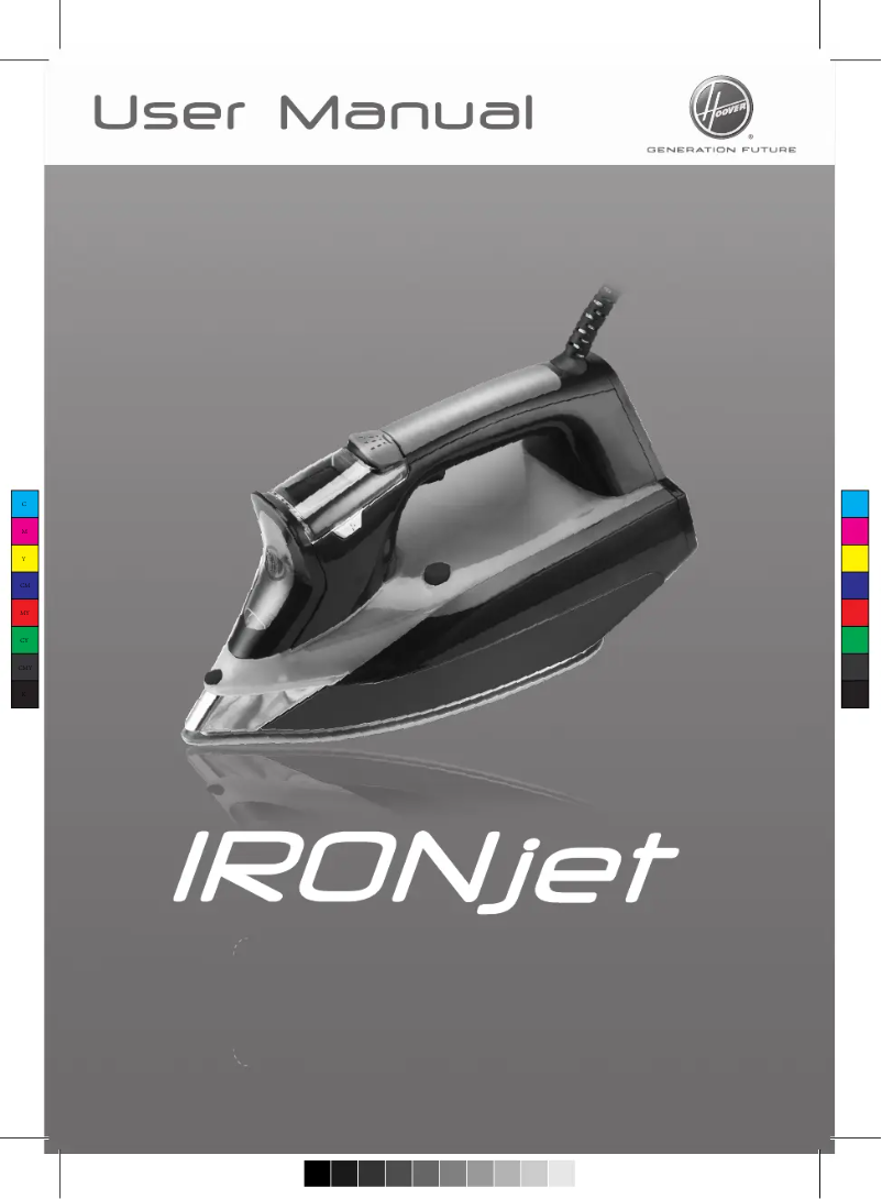 Página 1 del manual Manual de usuario Hoover IronJet TID2500