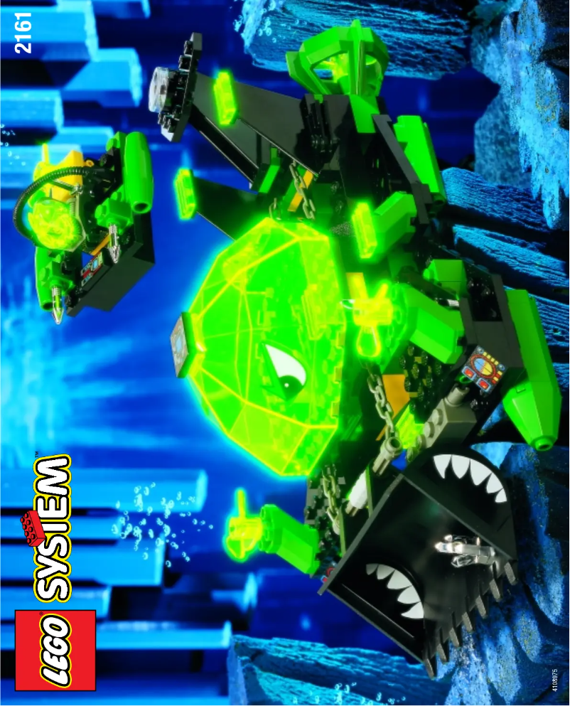 Page 1 de la notice Manuel utilisateur Lego Aquazone 2161