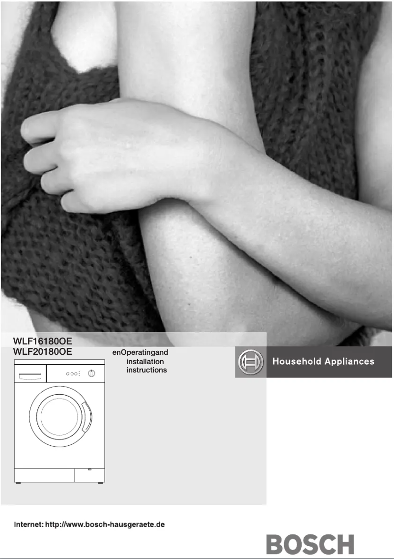 Page 1 de la notice Manuel utilisateur Bosch WLF 20180