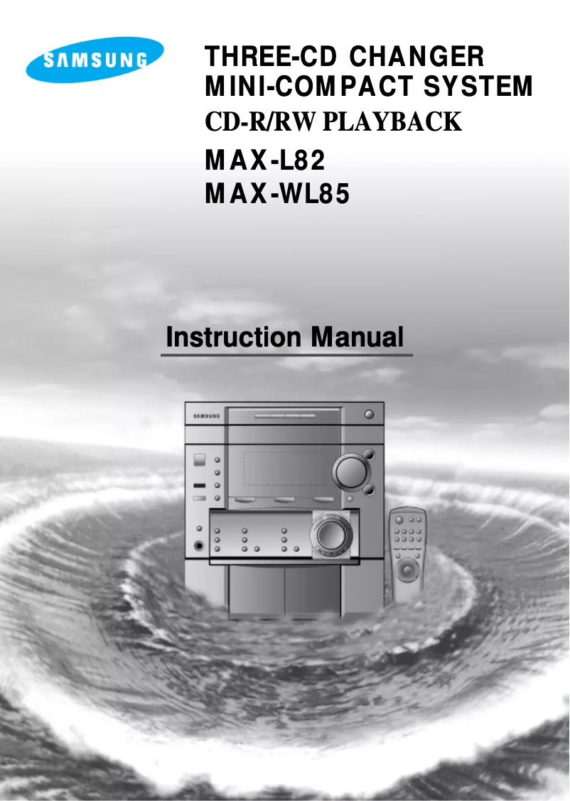 Page n°1 - Manuel utilisateur Samsung MAX-L82