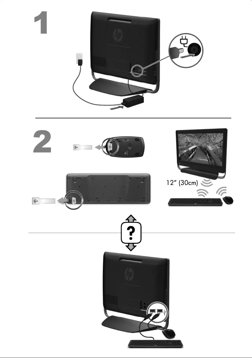 Image de la première page du manuel de l'appareil ENVY 20