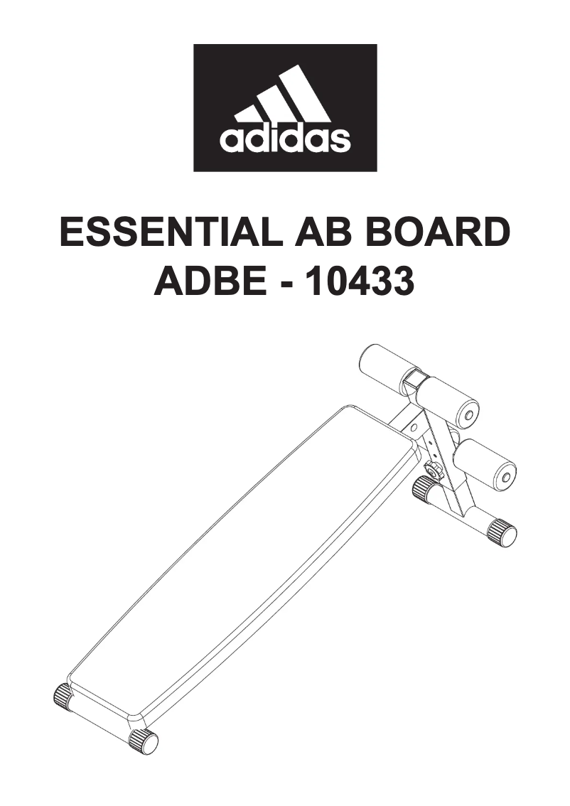 Page n°1 - Manuel utilisateur Adidas ADBE-10433