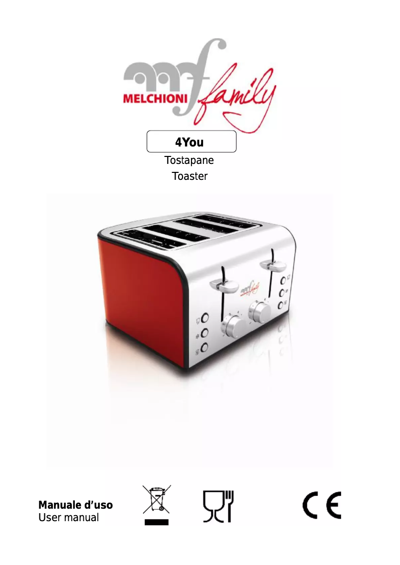 Página 1 del manual Manual de usuario Melchioni 4YOU