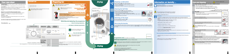 Page 1 de la notice Manuel utilisateur Siemens WT46E385
