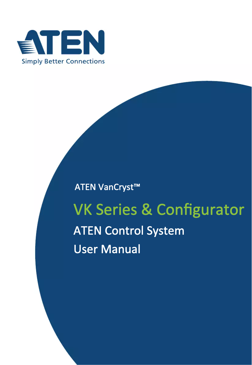 Page 1 de la notice Manuel utilisateur ATen VK0100