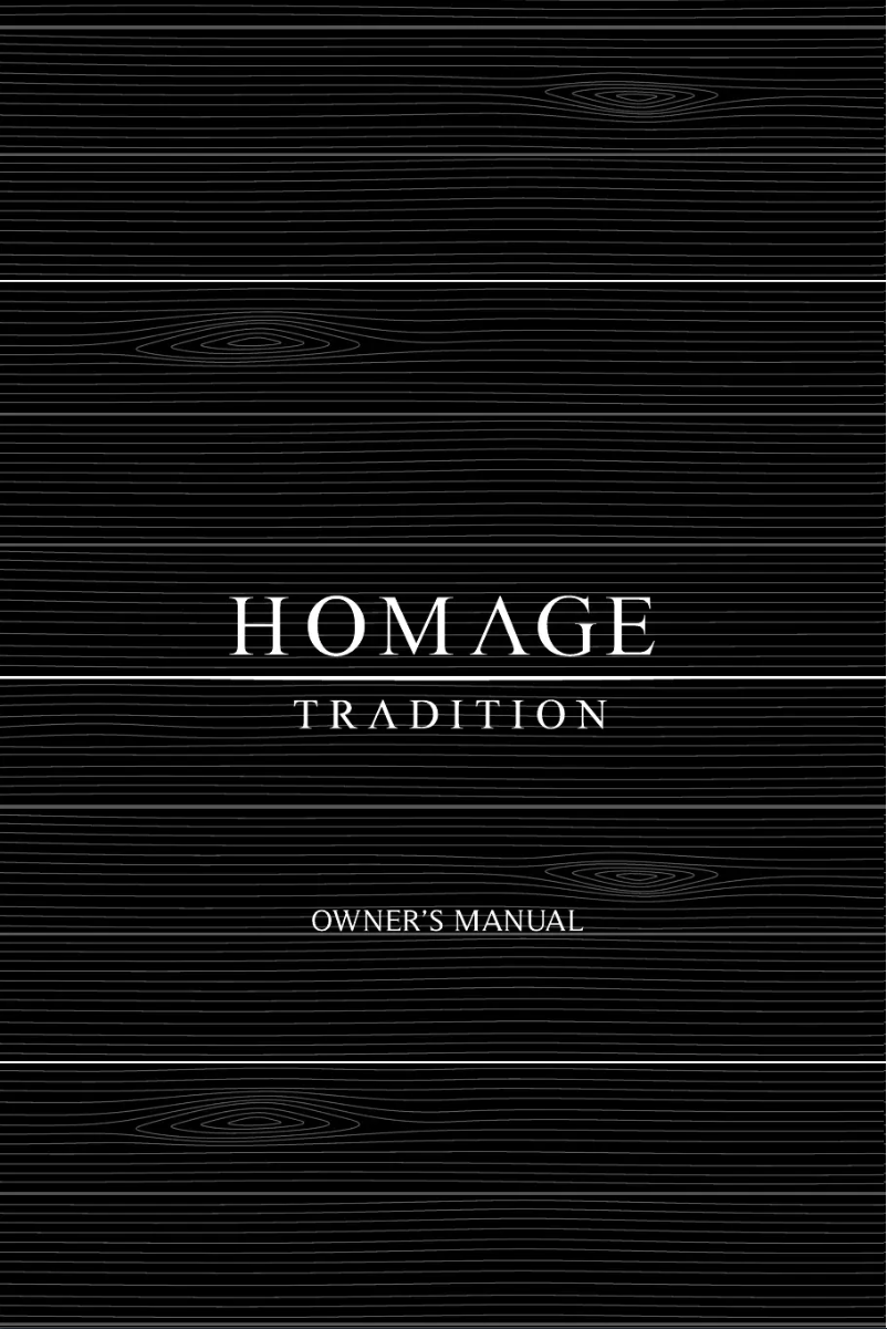 Página 1 del manual Manual de usuario Sonus Faber Amati Tradition