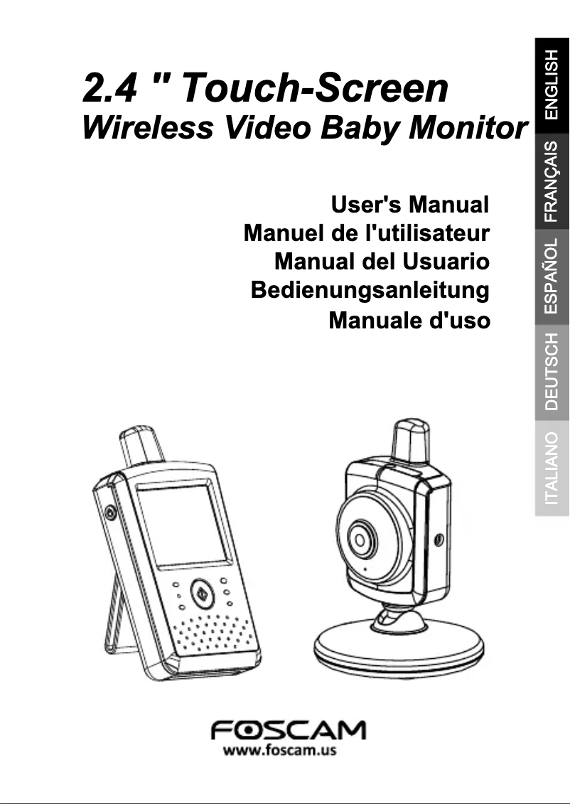 Imagen de la primera página del manual del dispositivo FBM2307
