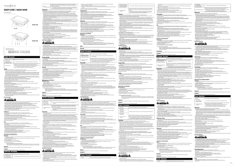 Image de la première page du manuel de l'appareil KAGR130SR