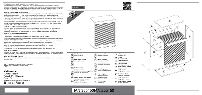 Page 1 de la notice Manuel utilisateur Livarno Lux IAN 355450