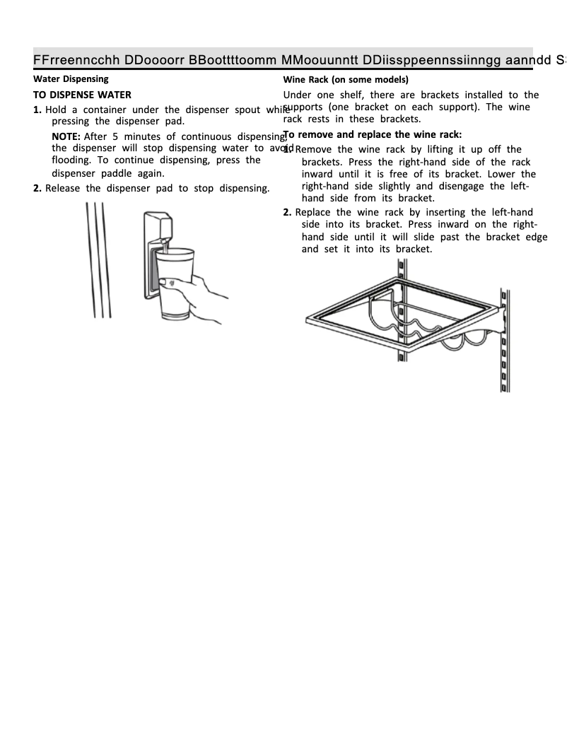 Image de la première page du manuel de l'appareil JFFCF72DKL