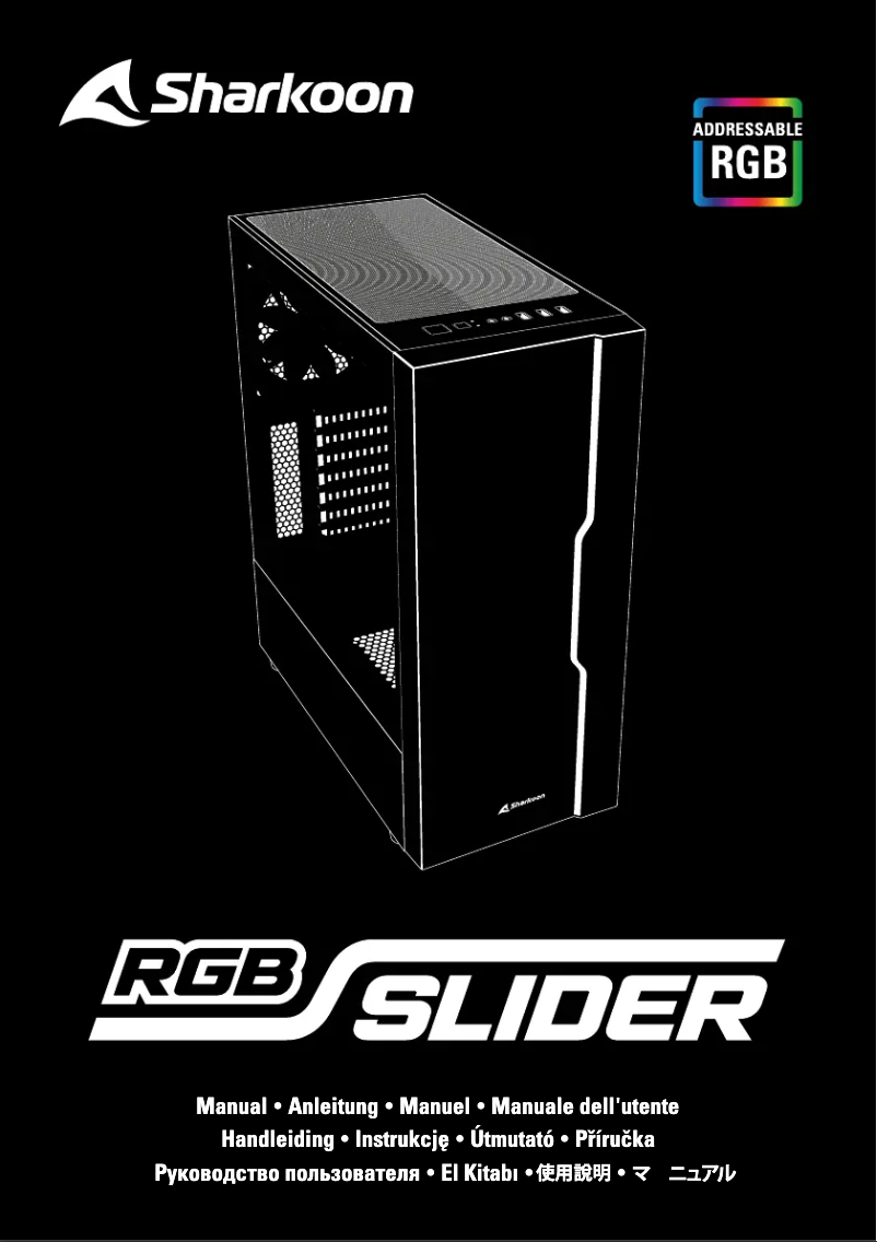 Page n°1 - Manuel utilisateur Sharkoon RGB Slider