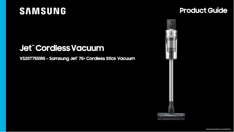 Image de la première page du manuel de l'appareil Jet 75+