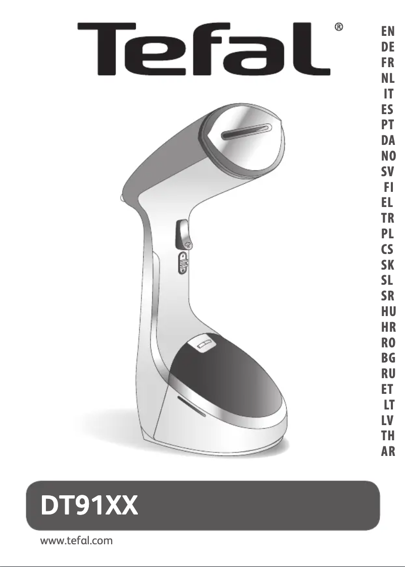 Page n°1 - Manuel utilisateur Tefal Access Steam Care DT9100