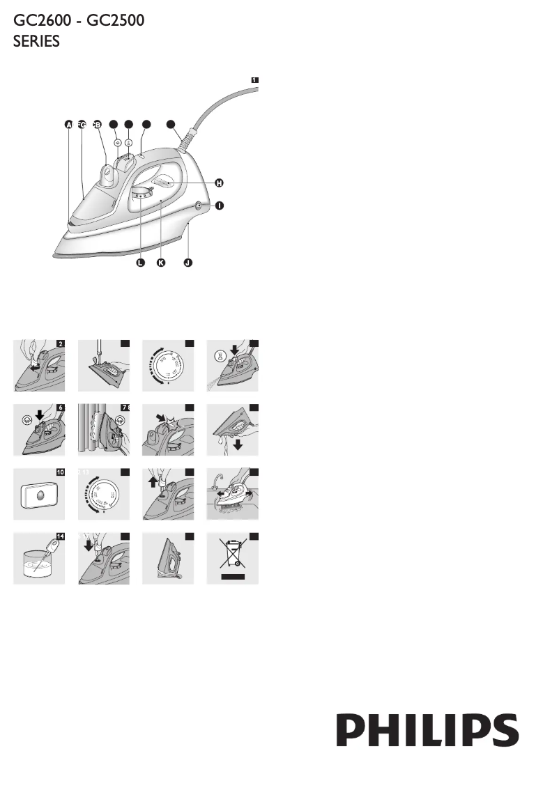 Image de la première page du manuel de l'appareil GC2600