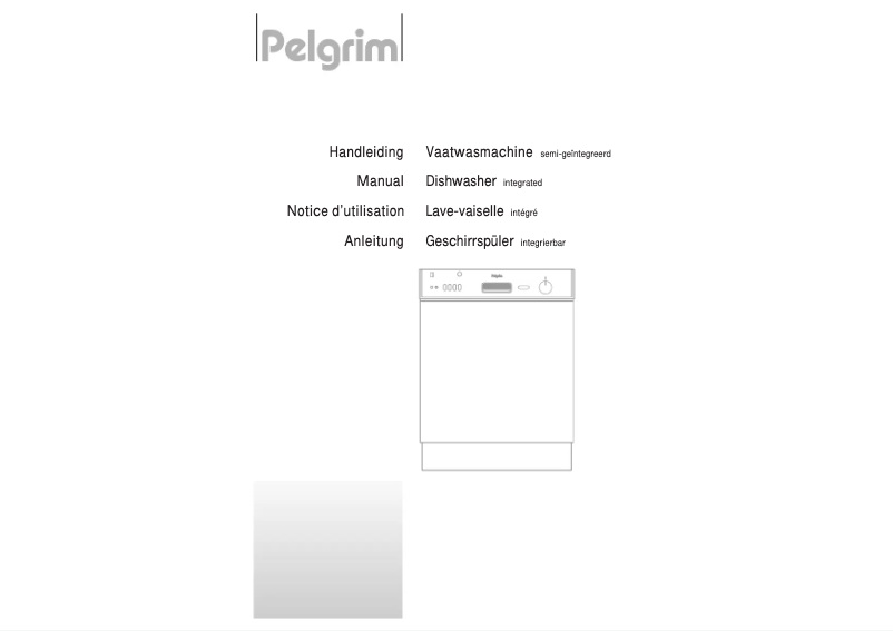 Page n°1 - Manuel utilisateur Pelgrim GVW820ONY