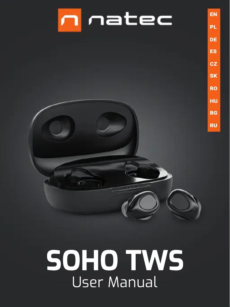 Image de la première page du manuel de l'appareil Soho TWS