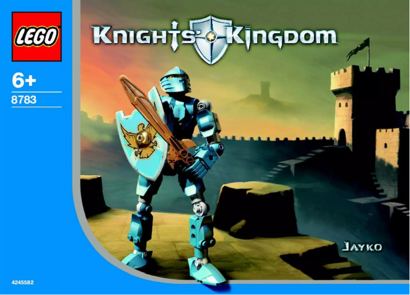 Page n°1 - Manuel utilisateur Lego Knights Kingdom 8783