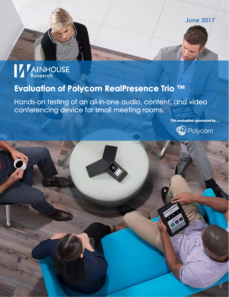 Page n°1 - Manuel utilisateur Polycom Trio 8500