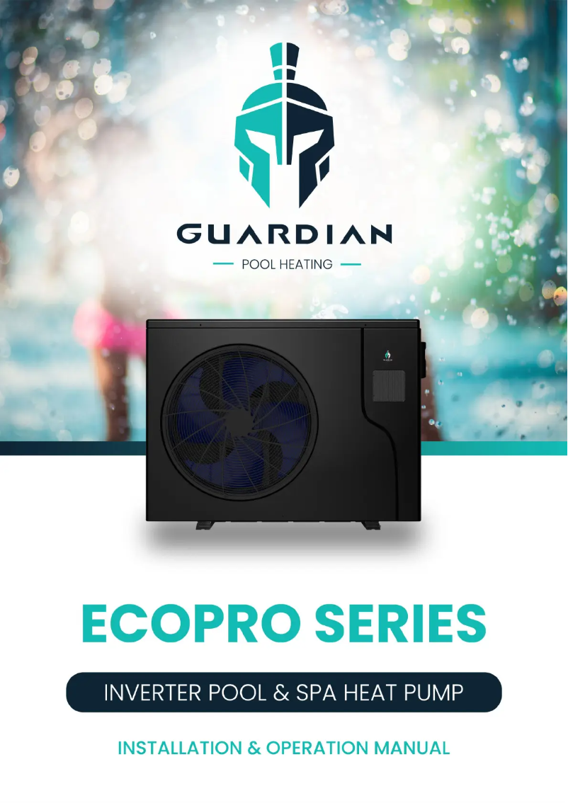 Page 1 de la notice Manuel utilisateur Guardian Eco Pro GE-9