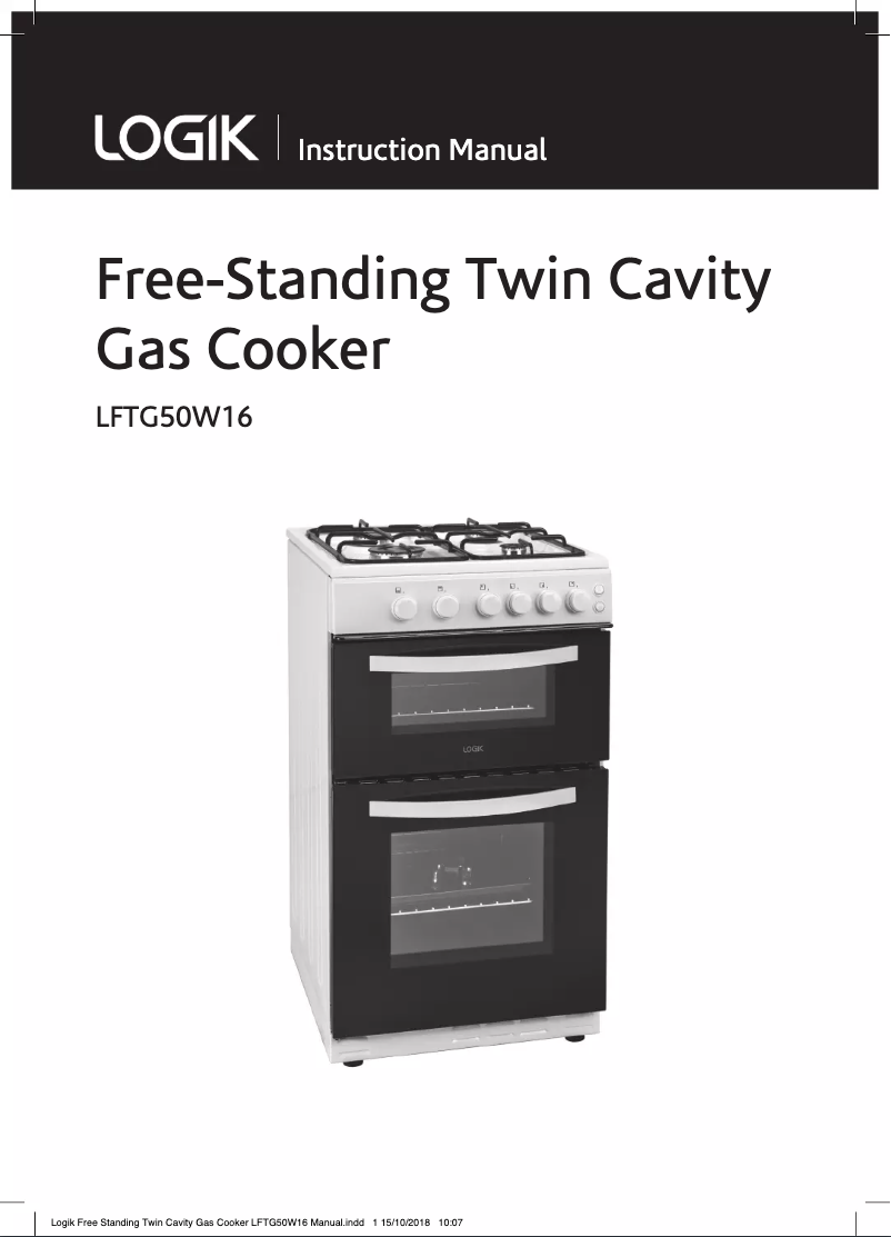Image de la première page du manuel de l'appareil LFTG50W16