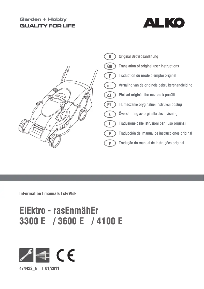 Image de la première page du manuel de l'appareil Powerline 3600 E