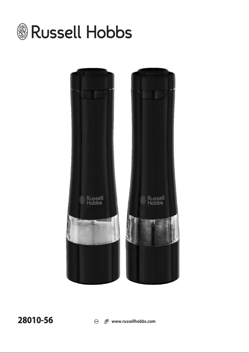 Page 1 de la notice Manuel utilisateur Russell Hobbs 28010-56