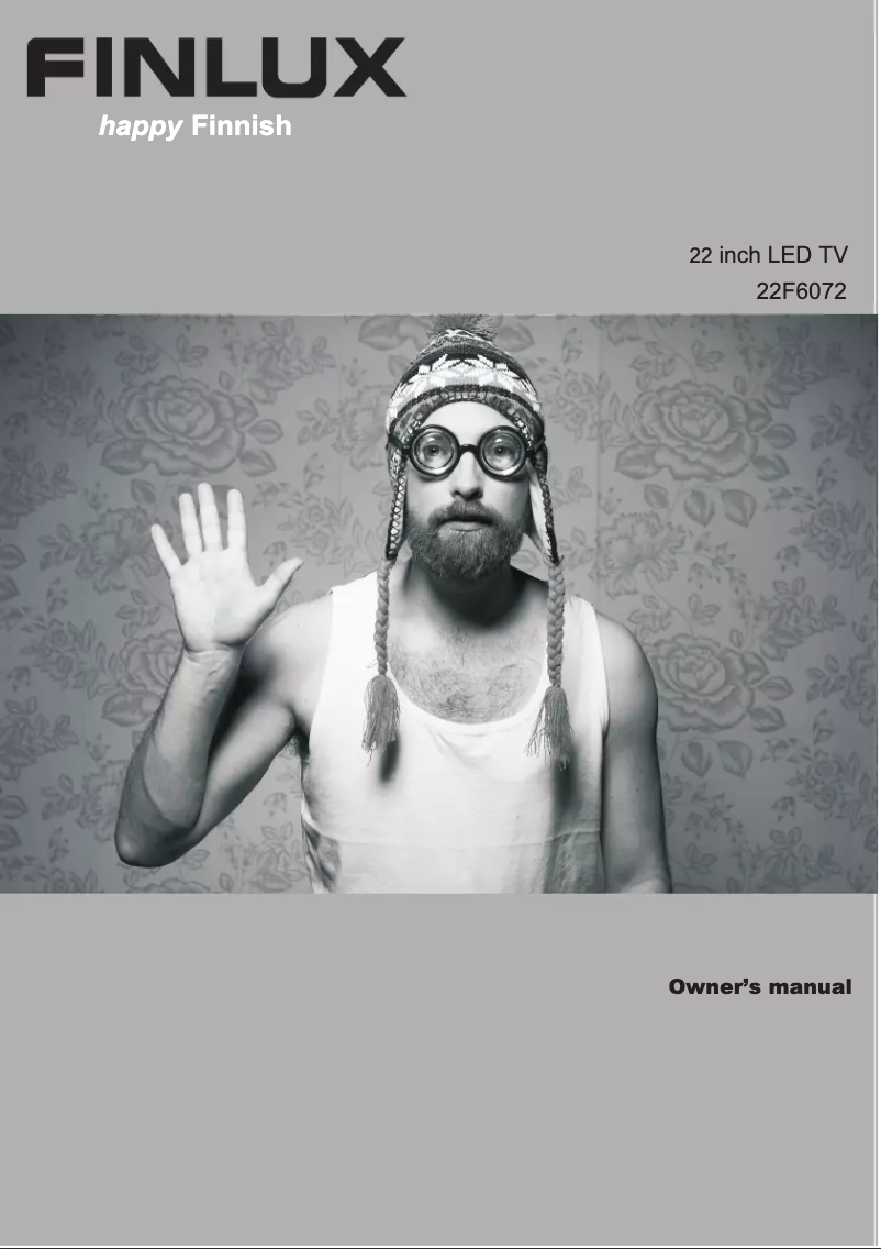 Page 1 de la notice Manuel utilisateur Finlux 22F6072