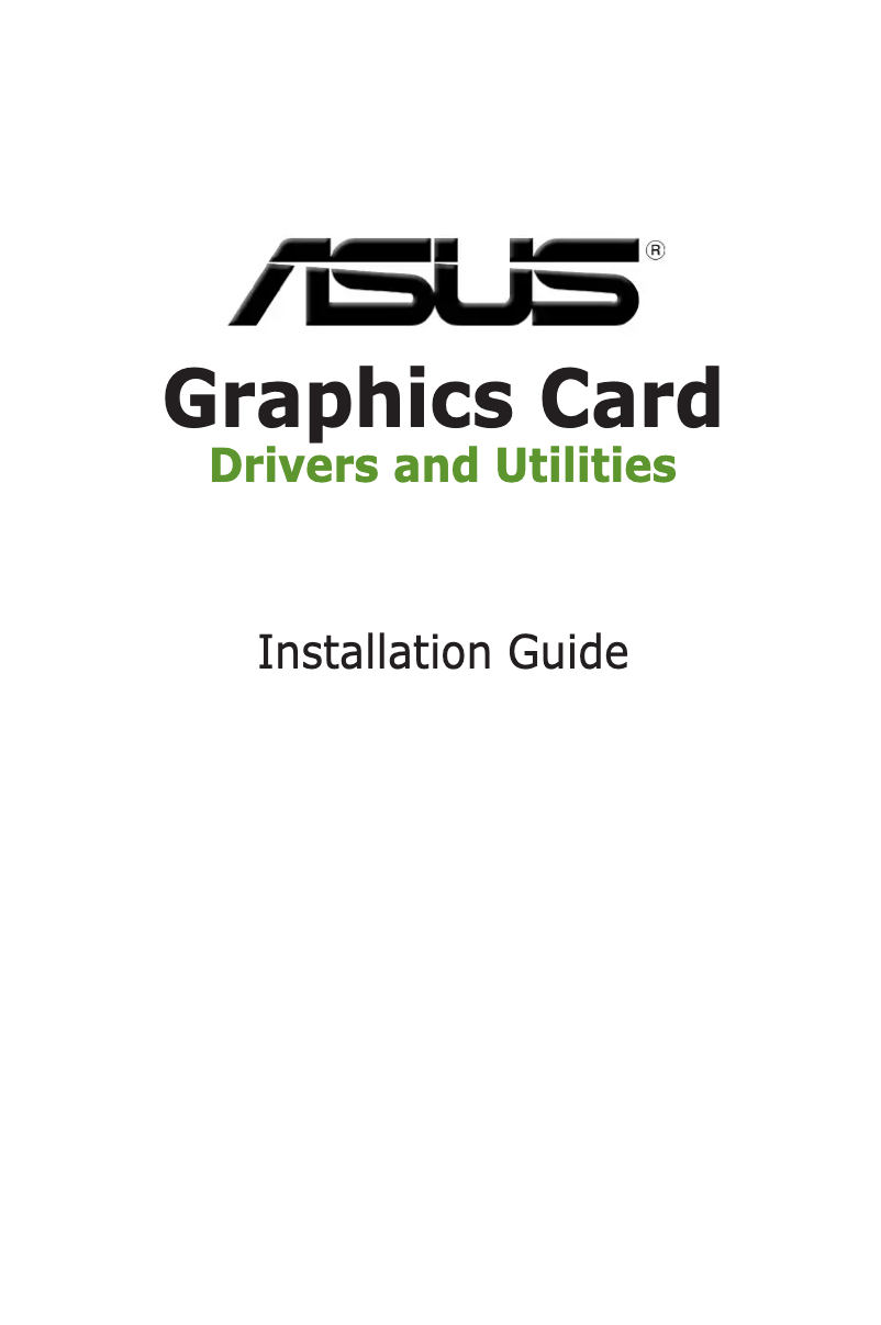 Page 1 de la notice Manuel utilisateur Asus GT730-SL-1GD3-BRK