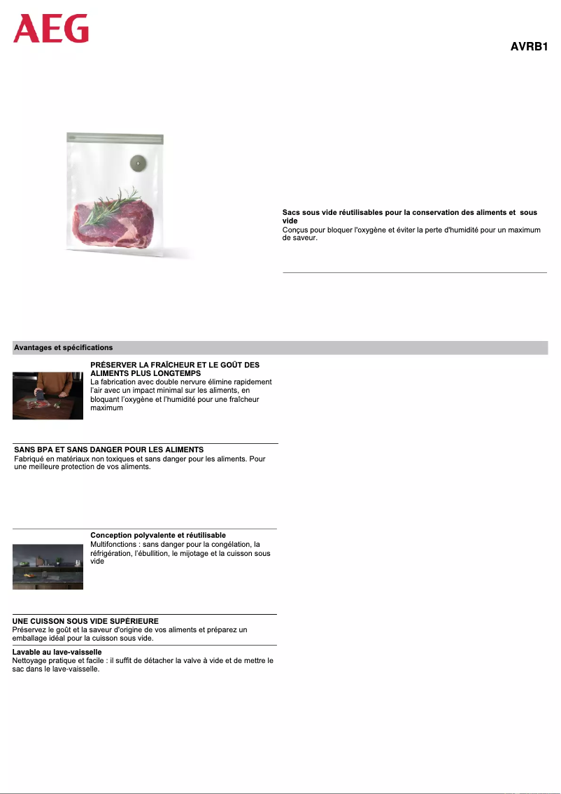 Imagen de la primera página del manual del dispositivo AVRB1