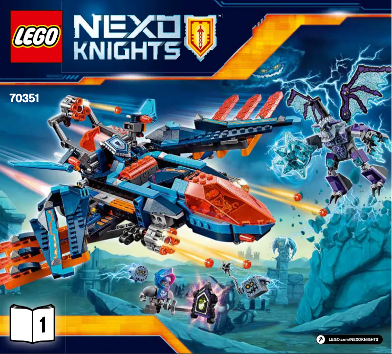 Page n°1 - Manuel utilisateur Lego Nexo Knights 70351