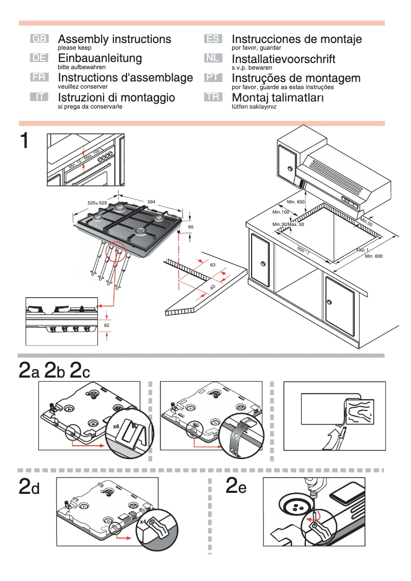 Página 1 del manual Guía de instalación Siemens EV617511