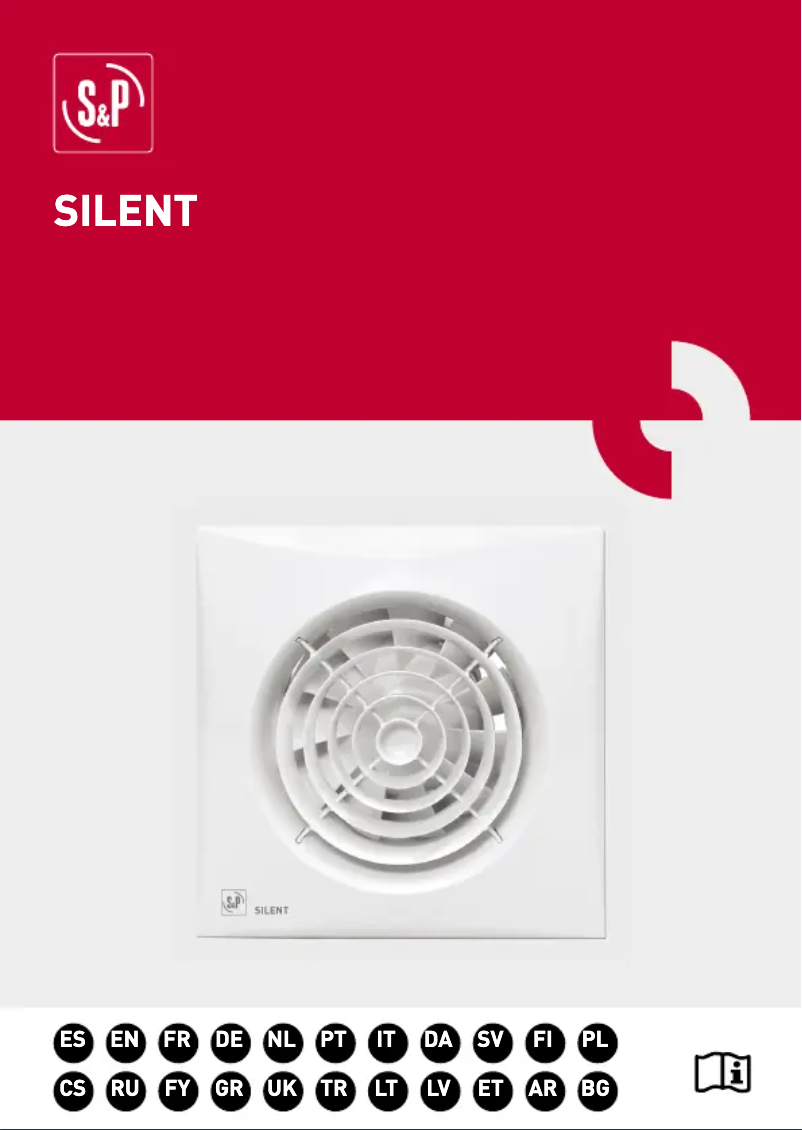 Page n°1 - Manuel utilisateur Soler & Palau SILENT