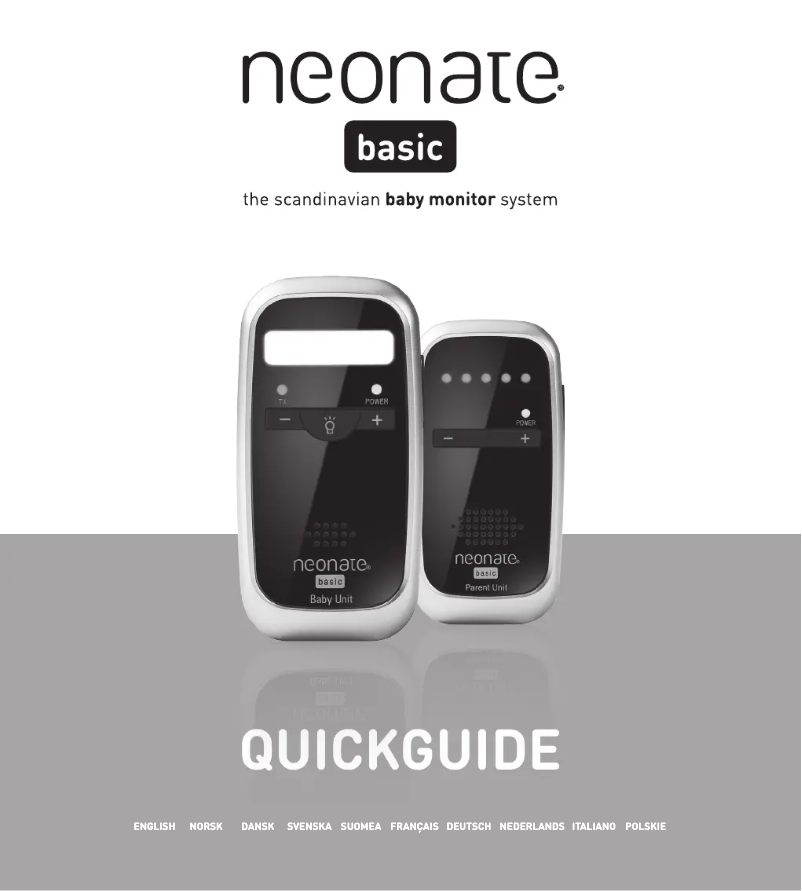 Página 1 del manual Manual de usuario Neonate Basic BC-4600D