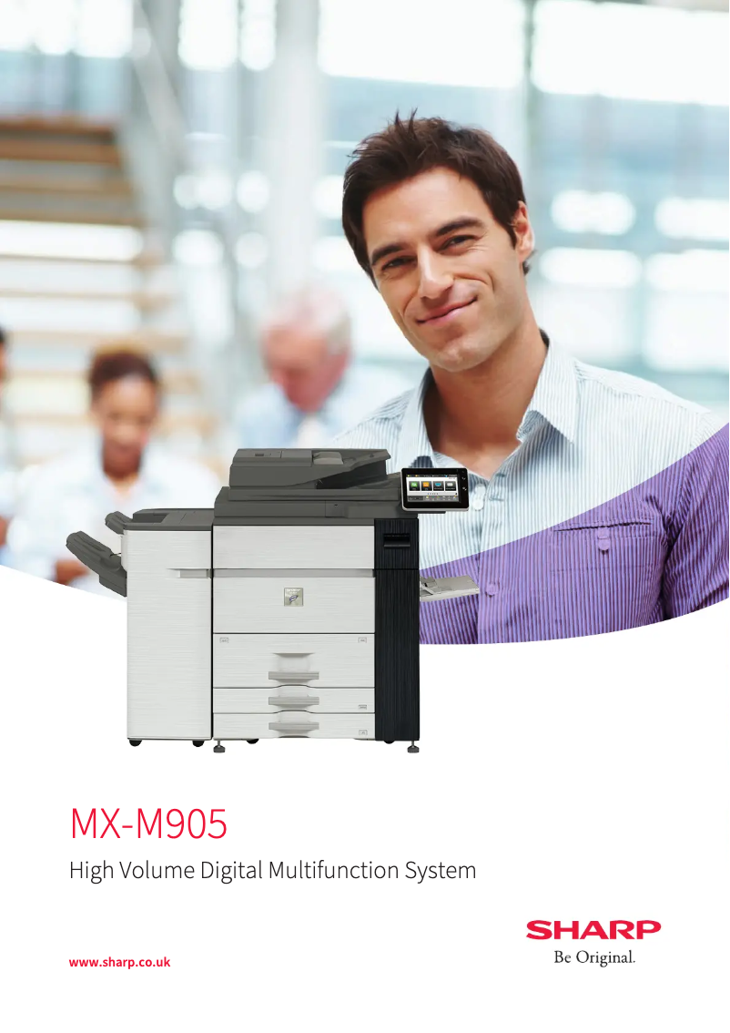 Page 1 de la notice Brochure Sharp MX-M905